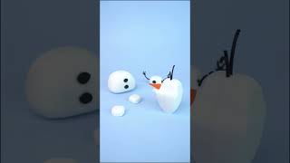 Print Olaf in 3D – No magic required! ❄️🖨️#3dprinting #Disney #Olaf