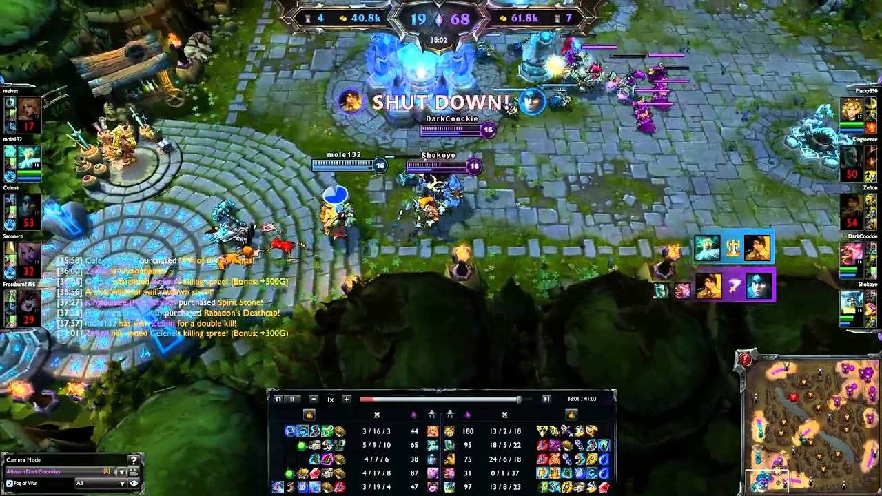 LoL - Zilean Troll Penta Kill