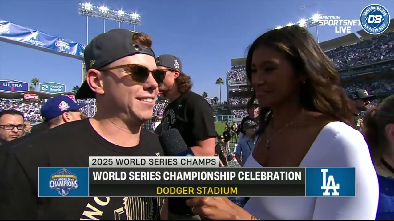 Парад Мировой серии «Доджерс» 2025 года: Уилл Смит хвалит Мигеля Рохаса, Макса Манси и Ёсинобу Ям...