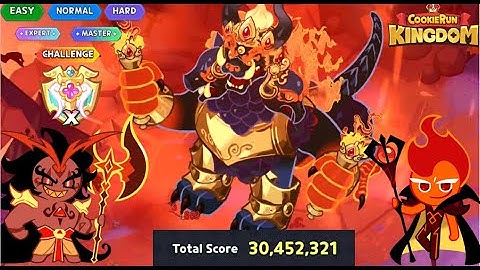 Burning Spice Beast Raid Easy - Challenge Guide 30,4M+ | Cookie Run Kingdom