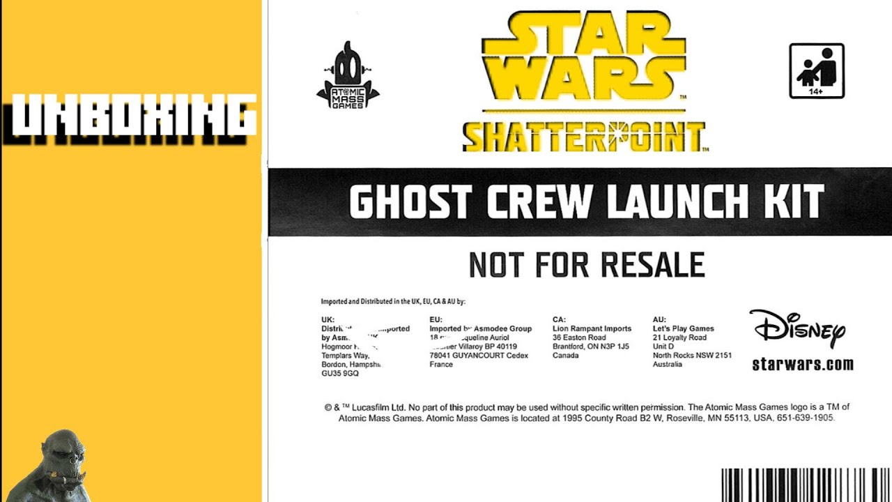 Kit D’initiation Star Wars Shatterpoint – Version Promo DISNEY Neuve