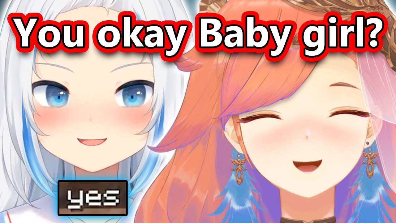 𝗚𝘂𝗿𝗮 𝘁𝗵𝗼𝘂𝗴𝗵𝘁 𝗞𝗶𝗮𝗿𝗮 𝘄𝗮𝘀 𝗰𝗮𝗹𝗹𝗶𝗻𝗴 𝗵𝗲𝗿 𝗮 𝗯𝗮𝗯𝘆 𝗴𝗶𝗿𝗹【Hololive EN】