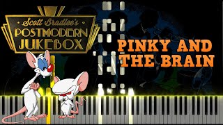 Video thumbnail of "Postmodern Jukebox - Pinky and the Brain | Piano Tutorial (Sheet Music+MIDI) PMJ"
