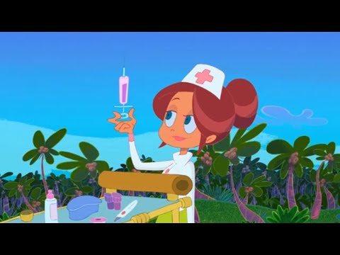 ZIG e SHARKO - Enfermeira Marina s01e14 - Português Brasil | Cartoon for Kids