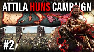 The Sack of Rome - Total War Attila FOTE EP Huns Campaign #2