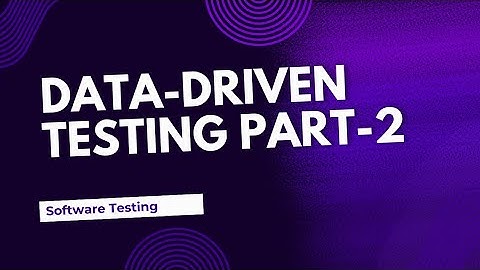 Data-Driven Testing in Java & Selenium with Excel Sheet - Part 2 | Full Tutorial