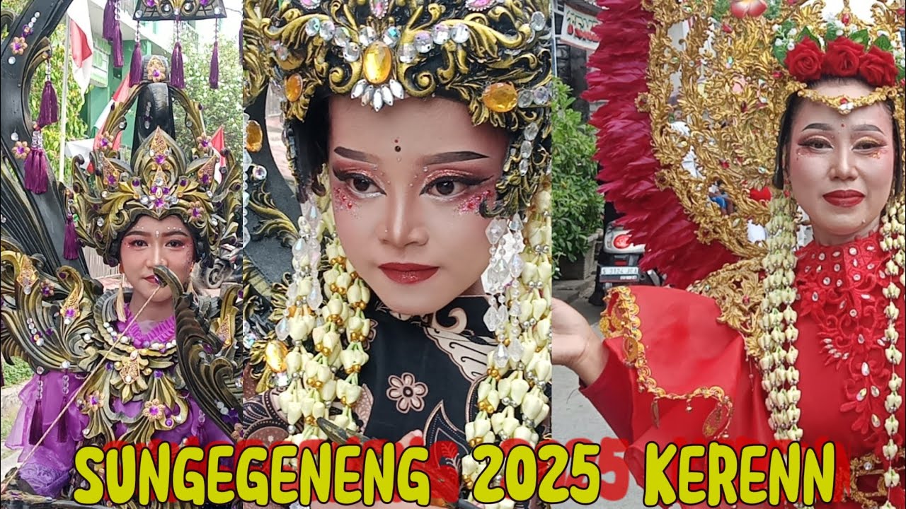 Karnaval Desa Sungegeneng 2025 kab.Lamongan, sungguh mempesona