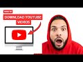 Download YouTube Videos on PC | Official YouTube Method