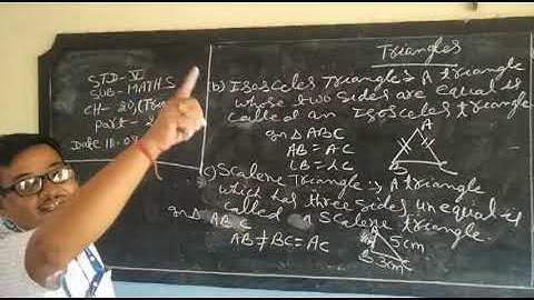 Std-5 | Maths | Chapter-20 | Triangles