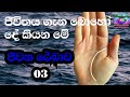 #ජීවන රේඛාව #palmistry #Ancient Prophecies #Palm Reading #Numerology