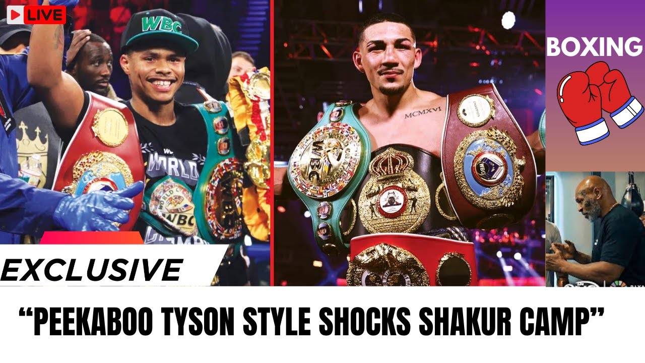 INSIDE CAMP Mike Tyson TEACHES Teofimo Lopez Peekaboo Style Ahead of Shakur Stevenson FIGHT