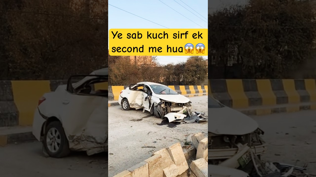 “1 Second Me Sab Khatam 😱 | Road Safety Short”