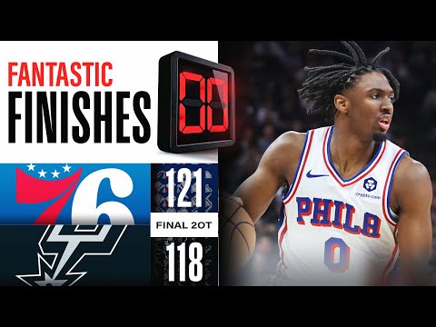 MUST-SEE 2OT ENDING 76ers vs Spurs | April 7, 2024