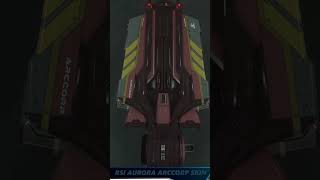 Star Citizen | Paint Showcase | RSI Aurora ArcCorp Paint | Resource Drive PTU Reward | 4.2.1