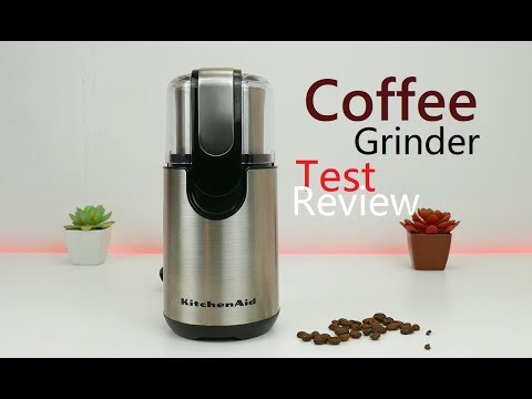 KitchenAid Coffee Grinder Blade Test Review 