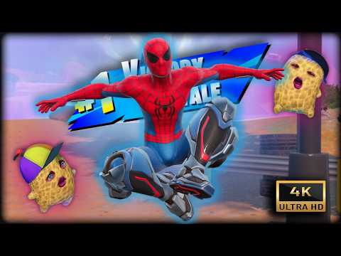 Spiderman Brand New Mythic Sprite in Fortnite with a Victory Royale