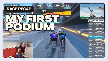 Runners First Zwift Podium