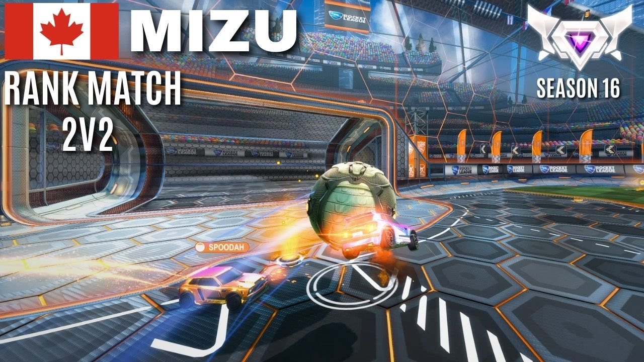 Mizu knows how to become a STAR in Rocket League Rank Match SSL 2v2