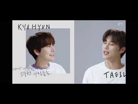 [규현X백현X태일X도영] 에스엠더발라드 조합으로 제안한다.