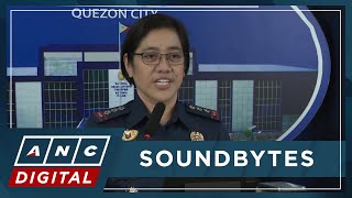 WATCH: PH National Police on Quiboloy pursuit, drug campaign, transport strike | ANC