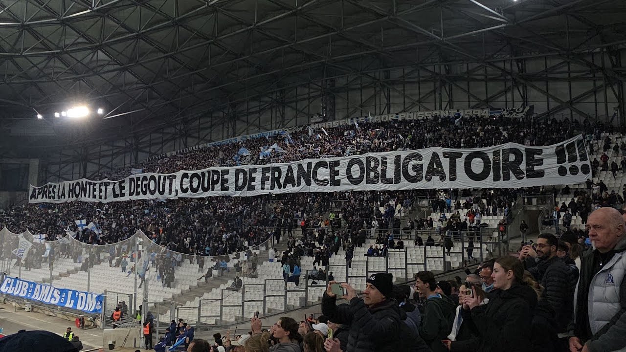 OM - Rennes : Le message glacial des supporters à l'OM face à Rennes 🏟️🔥