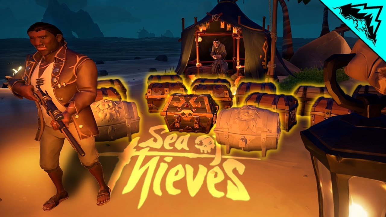 MASSIVE TREASURE HAUL Sea of Thieves Highlights 2 (SOT Funny Moments