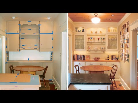 Designing Kitchen Cabinets With Cardboard Mockups
