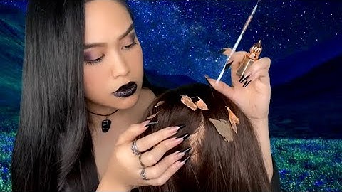 ASMR Mysterious Girl Saves U | Scalp / Lice Check + ⚠️TINGLY Injections, Scalp Scratch rp, light gum