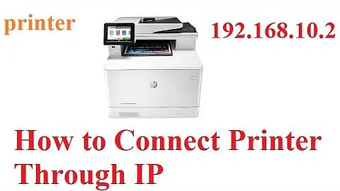How to connect Printer through IP Address in Window