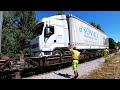 Tır Taşıyan Tren Yolculuğu 2 Maribor - Wels Rola Train For Trucks - Oğlumla Tanışın