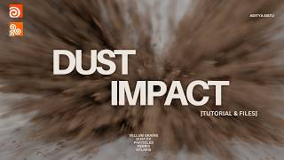 Vellum Grains Dust Impact in Houdini | Simulations | Tutorial & Files
