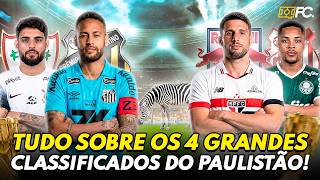 CORINTHIANS, PALMEIRAS, SÃO PAULO E SANTOS CLASSIFICADOS; TUDO SOBRE A VOLTA DE NEYMAR - QUEBRADA FC