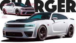 2022 Dodge Charger Redesign - MORE MUSCLE!