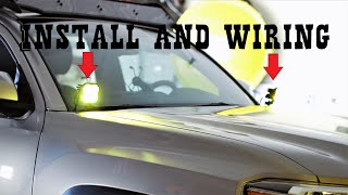 Diode Dynamics SS3 Pro Ditch Light Install | Toyota Tacoma | How to wire