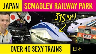 BIGGEST JAPANESE TRAIN MUSEUM! Nagoya SCMAGLEV and Railway Park