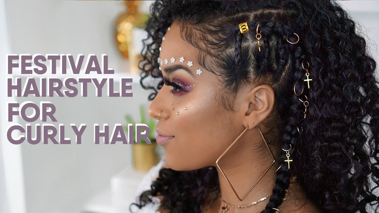 13 Easy Festival Hairstyles for Curly Hair You Can Rock Anytime   NaturallyCurlycom