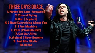 Three Days Grace-Top hits compilation roundup for 2024-Greatest Hits Selection-Fundamental