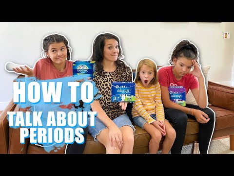 PERIODS & PUBERTY! Tips on How to Talk to your GIRLS!