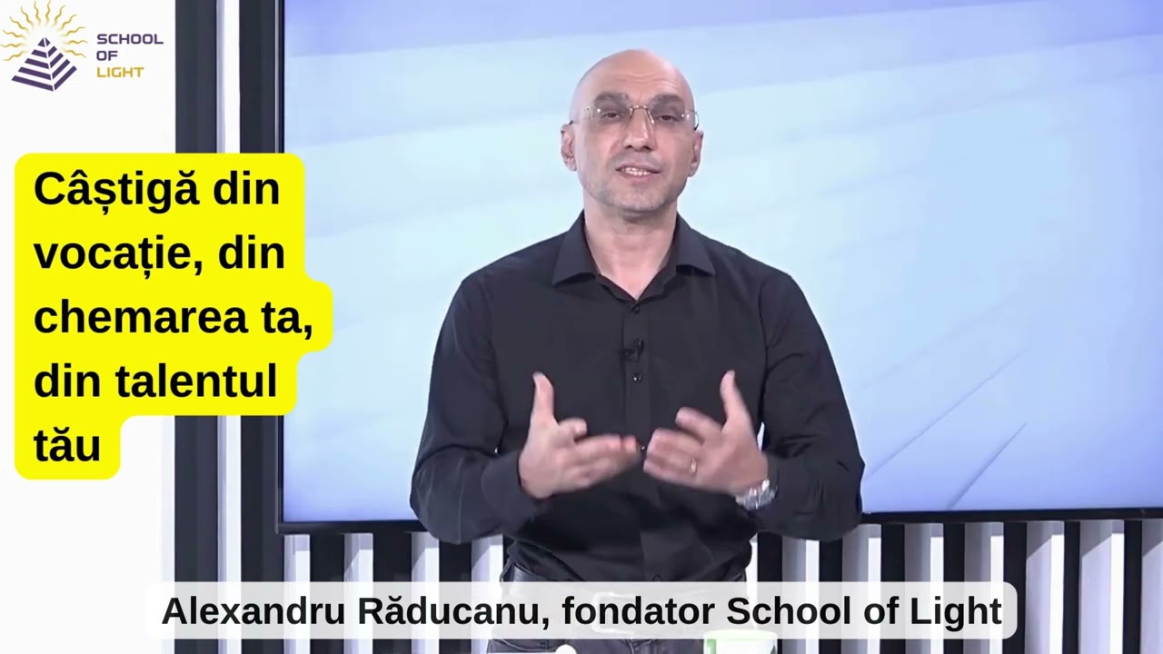 DUMNEZEU ȘI BANII: Câștigă din vocația ta, din chemarea ta