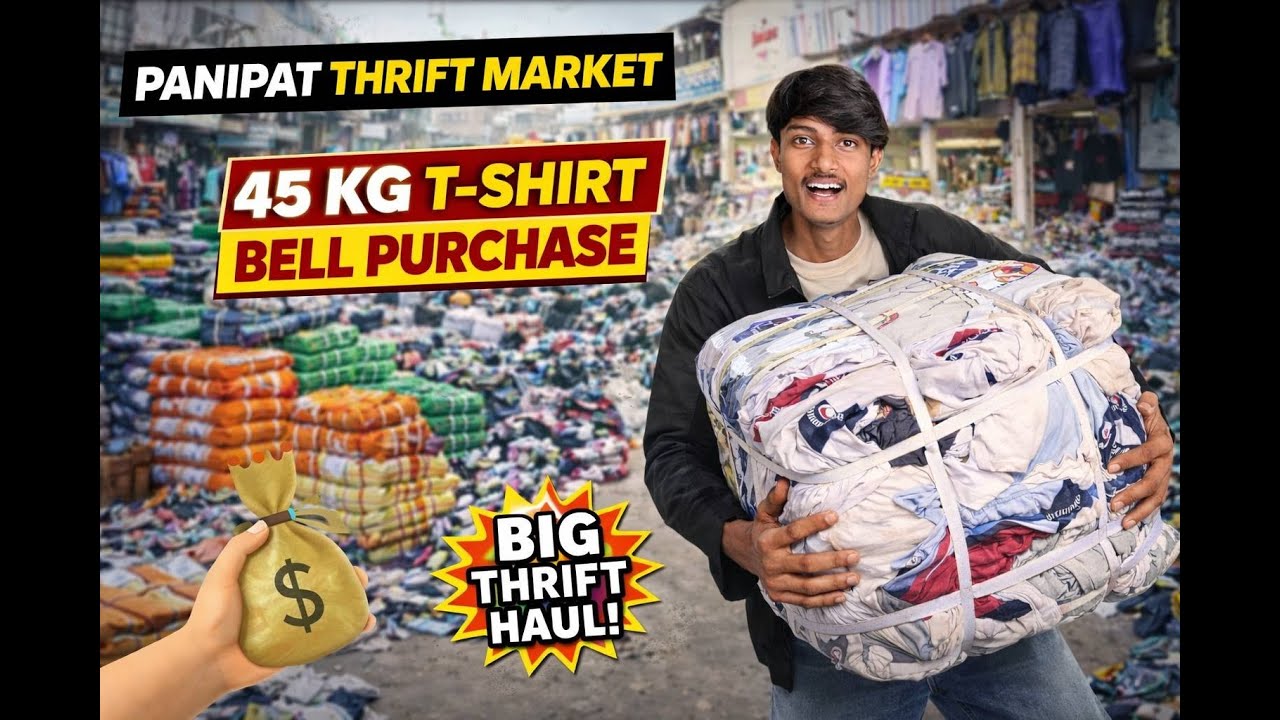 Panipat thrift market vlog #panipat #thrift 