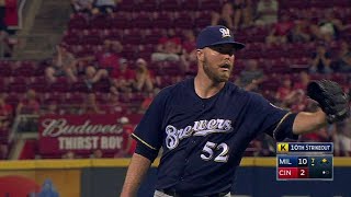 MIL@CIN: Nelson K's Suarez for his 10th strikeout