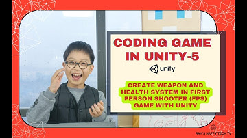 Coding game in Unity 5 - Create weapon and health system in First Person Shooter(FPS)game with unity