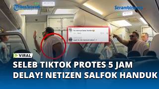 Viral di Pesawat : Bobby dan Novi Protes Penundaan 5 Jam, Warganet Soroti Handuk Pink