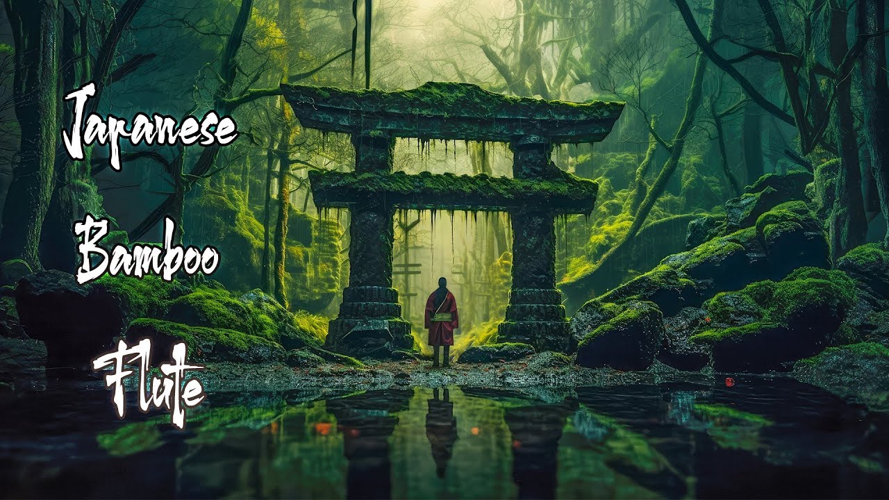 Relaxing With Japanese Bamboo Flute , Guzheng, Erhu Musical
