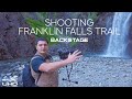 Backstage Video with Camera Setup - Franklin Falls Trail, WA - Shooting a Virtual Walk