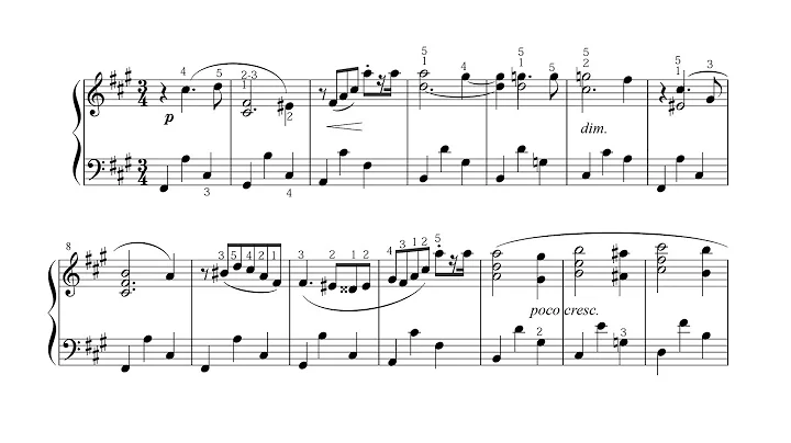 Le Regret Op.332 by Charles Mayer - P. Barton FEURICH piano