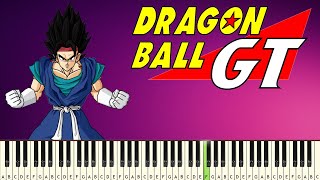 Dragon Ball GT - Mi Corazón Encantado - PIANO TUTORIAL