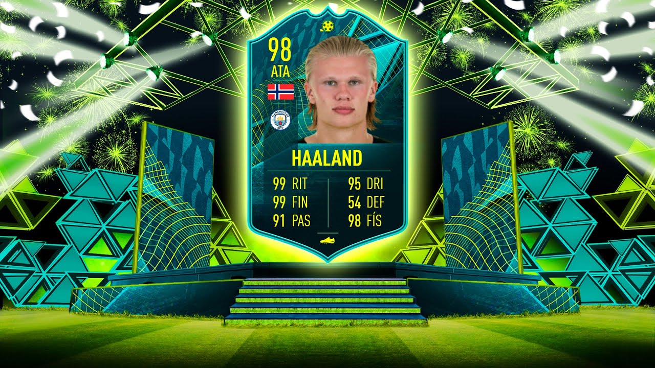 erling-haaland-moments-98-irreal-em-dme-fifa-22-ultimate-team-youtube