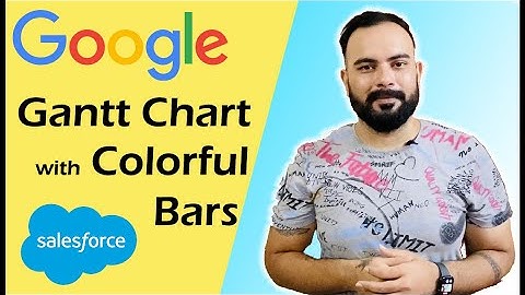 Google Gantt Chart with Colorful Bars in Salesforce Lightning