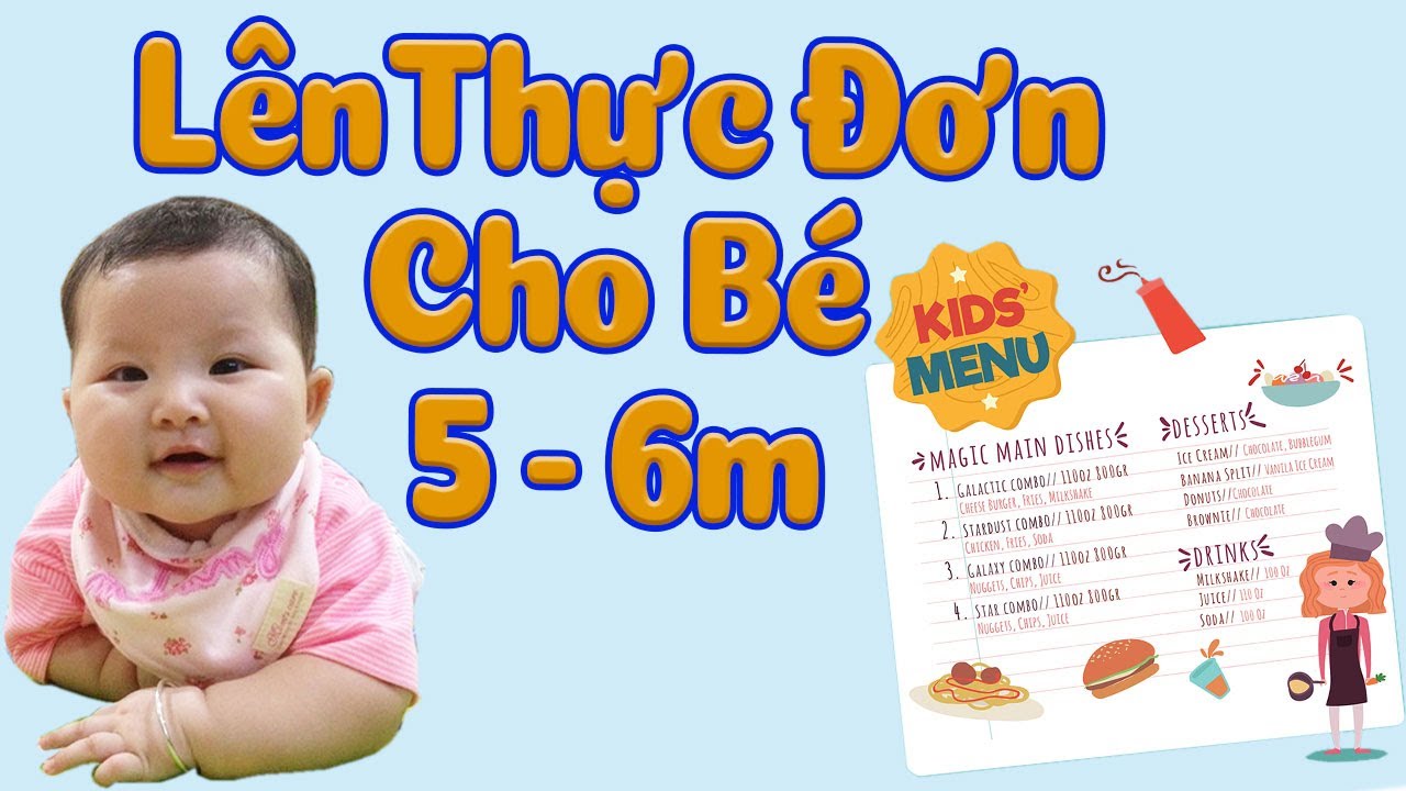 Cách lên THỰC ĐƠN ĂN DẶM đủ dinh dưỡng cho bé 5 - 6 Tháng theo ăn dặm Kiểu Nhật + Truyền Thống \u0026 BLW